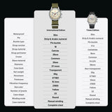 Lancaster 1963 Recon Chronograph – Hand-Wound Mechanical Edition