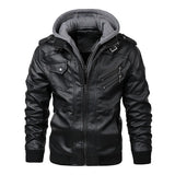 Aviator Street Leather Jacket – Recon Hood Edition